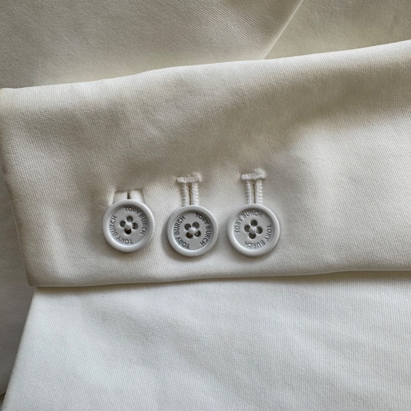 Tory Burch White Blazer Size Small - Picture 5 of 6